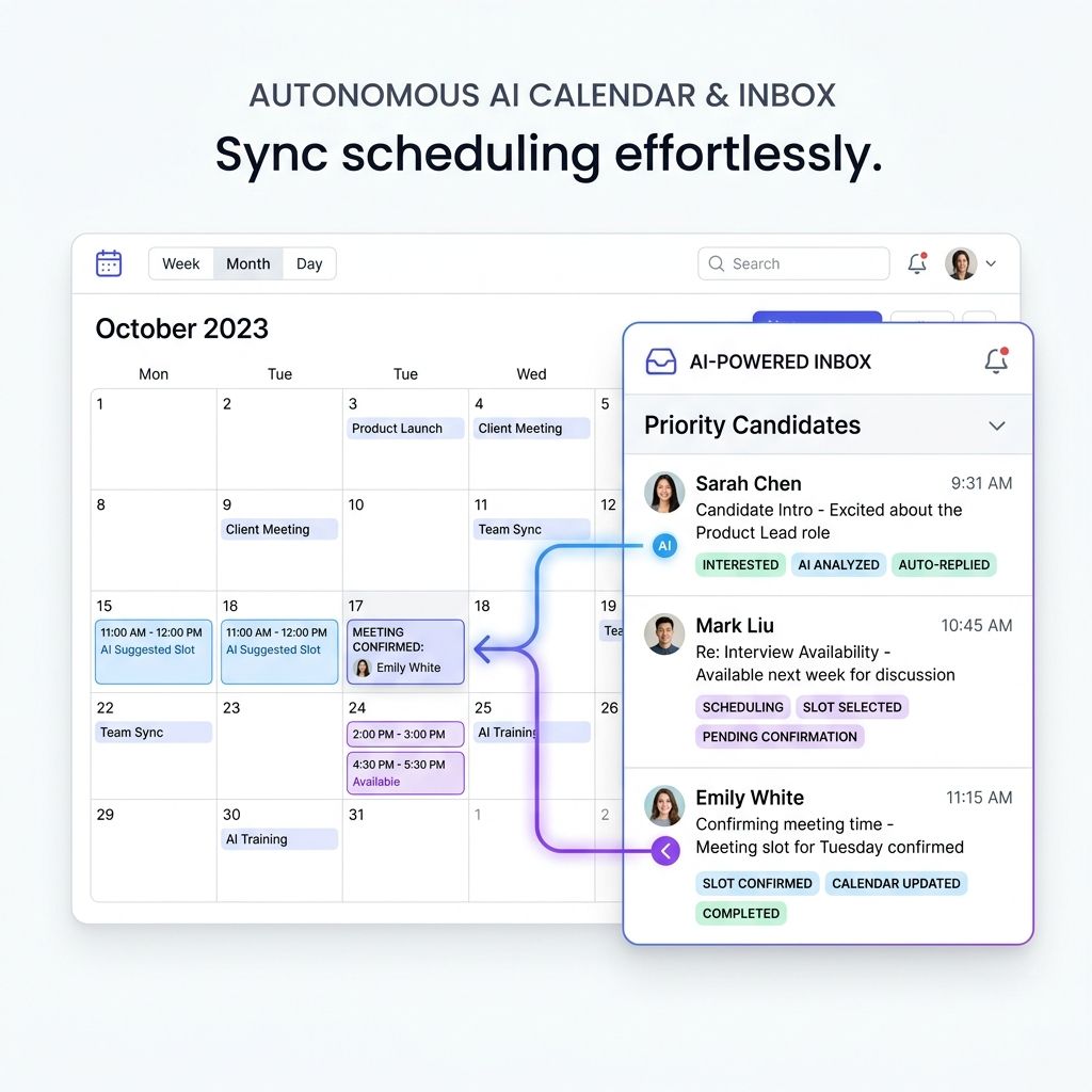 Autonomous Inbox & Scheduling